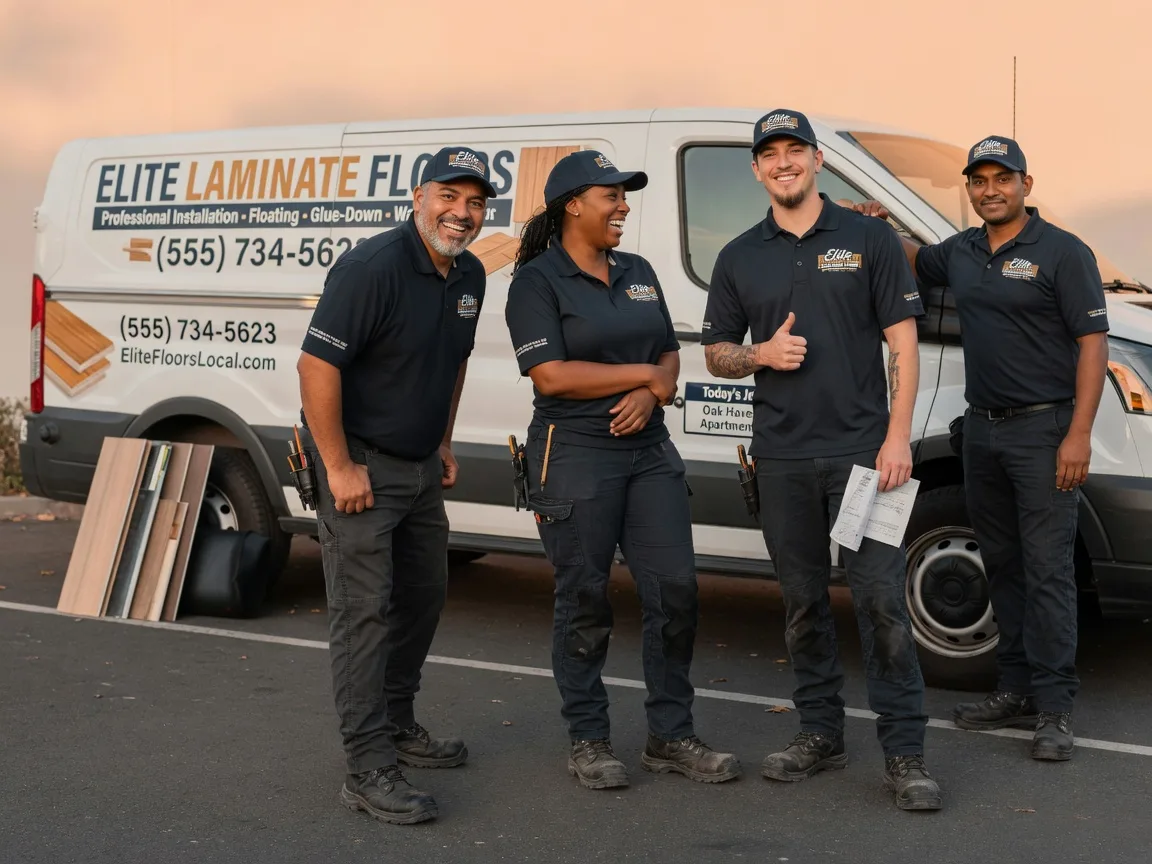 Laminate flooring installation company in Pleasant Hill, OH